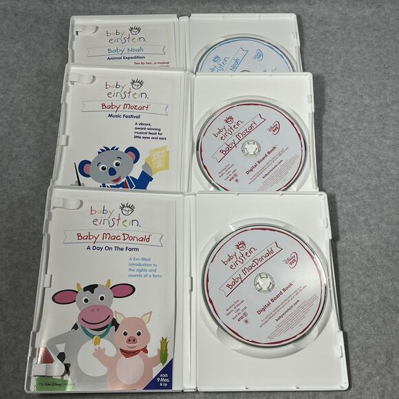Baby Einstein DVD Disc Lot of 9 Collection Disney Educational - Picture 10 of 15